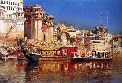 The Barge Of The Maharaja Of Benares (ca. 1883)