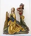 De onthoofding van St. Catherine, lindenhout, circa 1480, Bode-Museum Berlijn