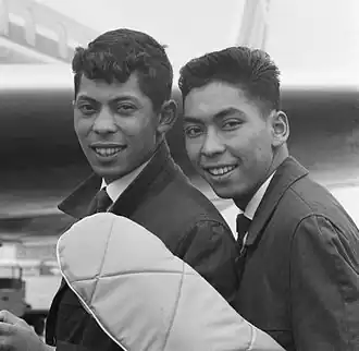 The Blue Diamonds in 1962