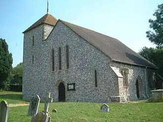 De kerk van de H.-Maagd-Maria.