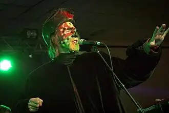 Leadzanger Arthur Brown in 2014.