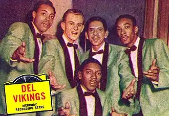 The Del-Vikings in 1957