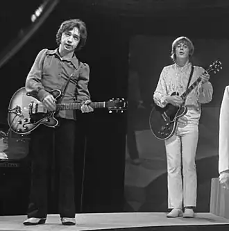 George Young en Harry Vanda in 1968, in The Easybeats