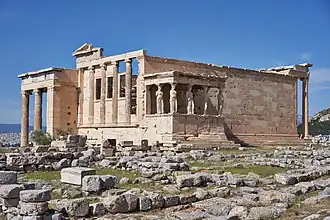 Erechtheion, Ionische stijl