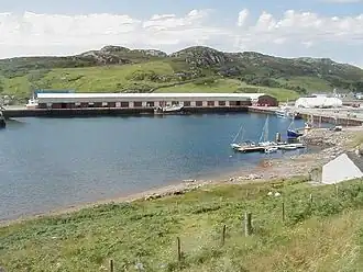 De vismijn van Kinlochbervie