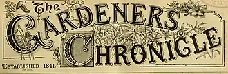 The Gardeners' Chronicle