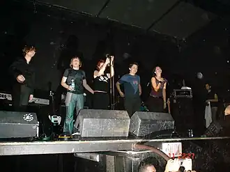 The Gathering bij een optreden in Monterrey in 2006