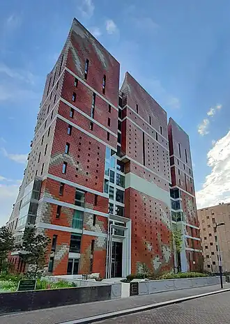 The George aan de G. Gershwinlaan, Amsterdam (juni 2021)