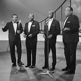 The Golden Gate Quartet in 1964