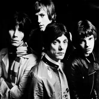 The Herd; van links naar rechts: Andy Bown, Gary Taylor, Andrew Steele en Peter Frampton