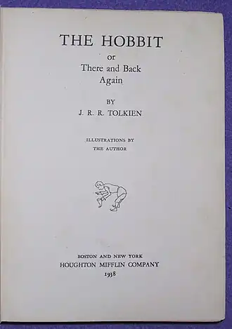 Titelpagina van de eerste Amerikaanse editie