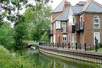 De Heilige Beek aan de Coley Park-hoeve