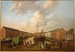 De Vaartkom in 1804