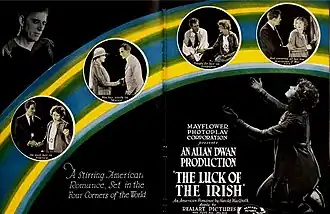 Advertentie voor The Luck of the Irish