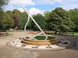 The Millennium Fountain in Enfield