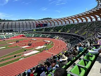 Hayward Field in 2020