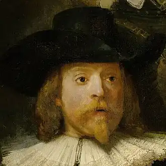 Frans Banninck Cocq. Detail uit de De Nachtwacht.