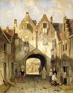 De oude poort