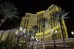 The Palazzo bij avond