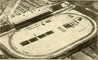 Het stadion in juni 1919.