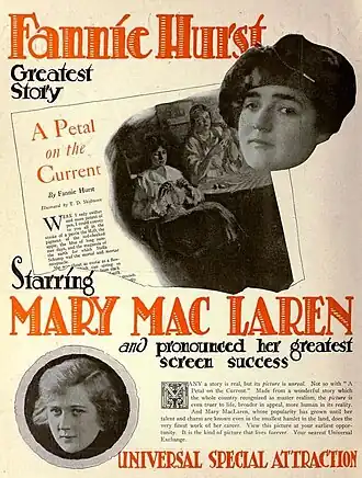 Aanplakbiljet voor The Petal on the Current