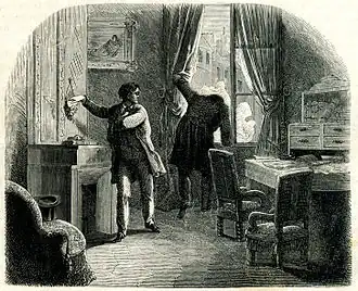 Auguste Dupin in de The purloined letter