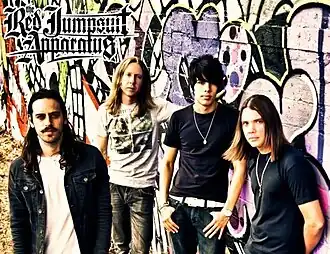 The Red Jumpsuit Apparatus in 2012