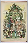 The Republican Christmas tree, Library of Congress, 1895