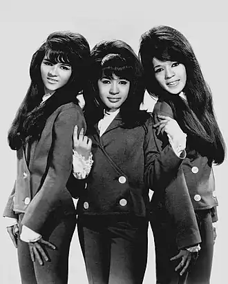 The Ronettes in 1966.