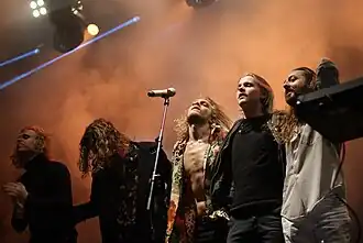 The Royal Concept tijdens het Palencia Sonora festival 2016.