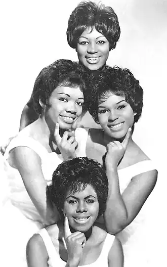 The Shirelles in 1962