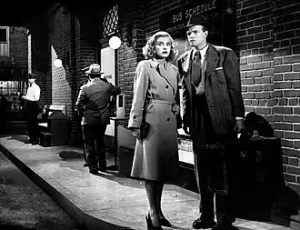 Lizabeth Scott en Van Heflin in The Strange Love of Martha Ivers