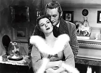 Hedy Lamarr en George Sanders in The Strange Woman