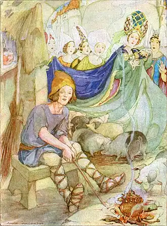 De varkenshoeder, Anne Anderson, 1924