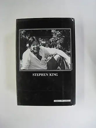 Achterflap van de eerste editie