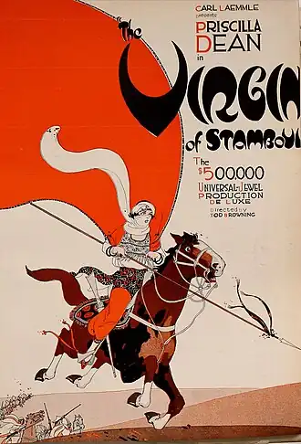 Aanplakbiljet voor The Virgin of Stamboul