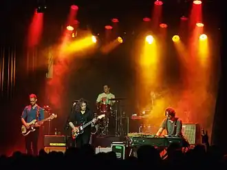The War on Drugs tijdens een optreden in Zürich in 2014