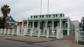 Het Nationaal Archief in de Bolo di Batrei (de bruidstaart), Scharlooweg 77