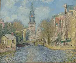 De brug volgens Claude Monet in 1874