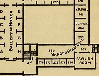 De voortzetting van het museum in de zalen van het Rijksmuseum, 1908