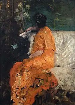 The orange kimono