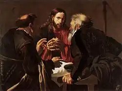 Hendrick ter Brugghen, De maaltijd in Emmaüs, 1621