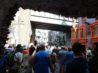 Ingang van de Wegisweg, Universal Studios Florida