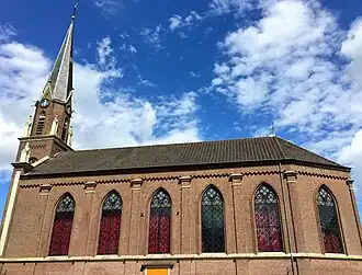 Zuidgevel van de theaterkerk (2022)