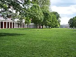The Lawn (1817) is de naam voor het centrale grasplein van de Universiteit van Virginia. Jefferson ontwierp zowel het plein als de omliggende gebouwen (de Academical Village) in Jeffersoniaanse stijl.