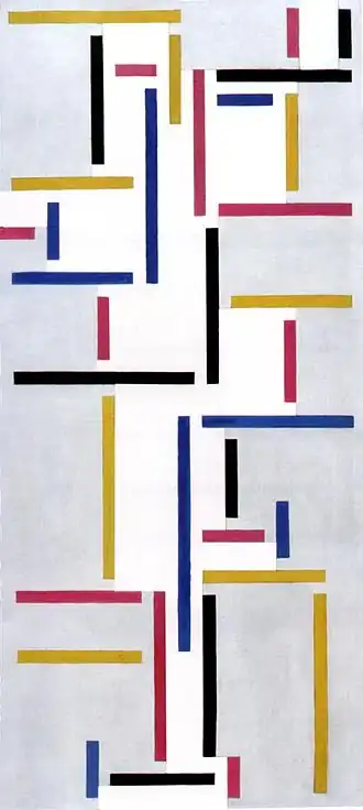 Theo van Doesburg. Ritme van een Russische dans.