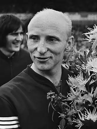 Theo van der Burch wordt gehuldigd (1970)