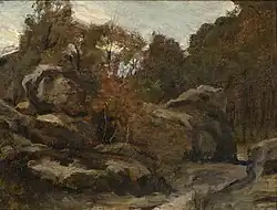 Barbizon, 1880 Coll. Kunsthandel Pygmalion, Maarssen