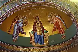 Plafondschildering apsis