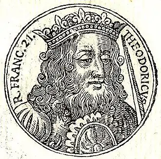 Fantasieportret uit Promptuarii Iconum Insigniorum (1553).